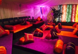 Mendhi - Marquee Set Up