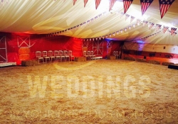 Wild West Barn Set Up